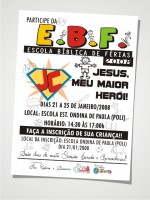 Cartaz - Escola Bíblica de Férias