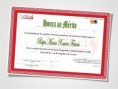 Certificado - Honra ao Mérito Bispa Maria Xavier